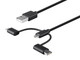 Monoprice  câble USB USB 2.0 0,9 m Noir - 18789