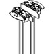 WIREMOLD  prise de courant Noir - RC4REC2-25 WIREMOLD  prise de courant Noir - RC4REC2-25