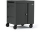 Bretford Cube Cart Classe mobile de charge et de gestion Charbon de bois - TVC16USBC-CK