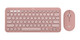 Logitech Pebble 2 Combo clavier Souris incluse Universel RF sans fil + Bluetooth QWERTY Anglais Rose - 920-012199