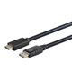 Monoprice  câble vidéo et adaptateur 1,8 m HDMI Type A (Standard) DisplayPort Noir - 16213