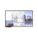 LG  tableau blanc interactif 2,17 m (85.6") 3840 x 2160 pixels Écran tactile Noir - 86TN3F-B