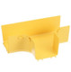 Panduit  chemin de câble Support de câble de type T 90° Jaune - FRT4X4LYL