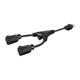 Monoprice  câble électrique Noir 0,3 m NEMA 5-15P 2 x NEMA 5-15R - 35055 Monoprice  câble électrique Noir 0,3 m NEMA 5-15P 2 x NEMA 5-15R - 35055