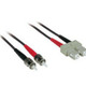 C2G 5m SC/ST Duplex 62.5/125 Multimode Fiber Patch Cable câble InfiniBand et à fibres optiques Noir - 37172