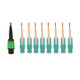 Tripp Lite  câble InfiniBand et à fibres optiques 2,99 m MPO/MTP 8x SN OFNR Couleur aqua, Noir, Vert, Magenta, Blanc - N845-03M-8S-MG