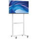 CTA Digital  support pour téléviseur 165,1 cm (65") Blanc - TV-RTMW CTA Digital  support pour téléviseur 165,1 cm (65") Blanc - TV-RTMW