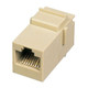 C2G RJ45 8p8c Keystone Modular Insert Coupler - White - 03677
