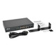 Tripp Lite  commutateur réseau Géré L2 Gigabit Ethernet (10/100/1000) Connexion Ethernet, supportant l'alimentation via ce port (PoE) 1U Noir - NGS8C2POE