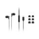 Lenovo  écouteur/casque Avec fil Ecouteurs Bureau/Centre d'appels USB Type-C Noir - 4XD1J77351