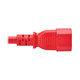Eaton  câble électrique Rouge 3,1 m Coupleur C14 Coupleur C15 - P018-010-ARD