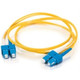 Axiom 2m SC/SC 9/125 câble InfiniBand et à fibres optiques Jaune - SCSCSD9Y-2M-AX