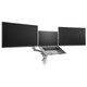 Chief Kontour K1C 61 cm (24") Bureau Blanc - K1C330W