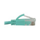 Tripp Lite  câble de réseau Couleur aqua 0,15 m Cat6a U/UTP (UTP) - N261-S6N-AQ