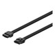 Monoprice  câble SATA 0,2 m SATA 7-pin Noir - 40373