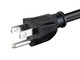 Monoprice  câble électrique Noir 3 m NEMA 5-15P Coupleur C15 - 40070