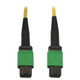 Tripp Lite  câble InfiniBand et à fibres optiques 1 m MPO/MTP OFNR Noir, Jaune - N390B-01M-12-AP