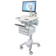 Ergotron StyleView Aluminium, Gris, Blanc Ecran plat Panier multimédia - SV43-1320-0