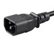 Monoprice  câble électrique Noir 0,6096 m Coupleur C14 IEC C13 - 27309