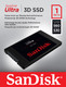 SanDisk Ultra 3D 250 Go 2.5" Série ATA III - SDSSDH3-250G-G25