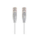 Monoprice 3ft. SlimRun Cat6 UTP câble de réseau Blanc 0,91 m U/UTP (UTP) - 13530