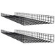 Tripp Lite  chemin de câble Support de câble droit Noir - SRWB18410X2STR