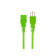 Monoprice  câble électrique Vert 1,8 m NEMA 5-15P IEC C13 - 33603