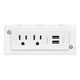 Chief  prise de courant 2 x Type B + 2 x USB Type A Blanc - KRARPC22W