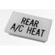 Havis  pièce de rechange et accessoire d’habitacle de véhicules - C-LABEL-REAR-AC-HEAT