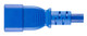 Monoprice  câble électrique Bleu 0,9 m Coupleur C14 IEC C13 - 40111
