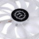 Thermaltake Pure 20 LED Boitier PC Ventilateur 20 cm Transparent - CL-F016-PL20BU-A