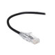 Black Box  câble de réseau Noir 0,91 m Cat6a U/UTP (UTP) - C6APC28-BK-03