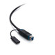 C2G  câble USB USB 3.2 Gen 2 (3.1 Gen 2) 22,86 m USB A USB B/USB C Noir - C2G30088
