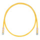 Panduit  câble de réseau Jaune 1,5 m Cat6a U/UTP (UTP) - UTP6AX5YL