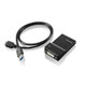 Lenovo USB 3.0 - DVI/VGA adaptateur graphique USB 2048 x 1152 pixels Noir - 0B47072