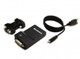 Lenovo USB 3.0 - DVI/VGA adaptateur graphique USB 2048 x 1152 pixels Noir - 0B47072