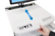 Ergotron StyleView Aluminium, Gris, Blanc Ecran plat Panier multimédia - SV44-1221-1
