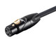 Monoprice  câble audio 4,57 m XLR Noir - 18674