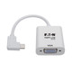 Tripp Lite  adaptateur graphique USB 1920 x 1080 pixels Blanc - U444-06N-VGA-RA