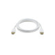 Kramer Electronics C-MHM/MHM câble HDMI 0,3 m HDMI Type A (Standard) Blanc - 97-0151001