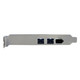 StarTech.com Adaptateur de Carte PCI Express FireWire 3 ports 2b 1a 1394 - Carte PCIe FireWire 800 / 400 1394 FW - PEX1394B3