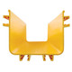 Tripp Lite  chemin de câble Support de câble droit Jaune - SRFC5STR48