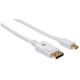 Manhattan  câble DisplayPort 3 m Mini DisplayPort Blanc - 324830