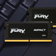 Kingston Technology FURY 16GB 6400MT/s DDR5 CL38 SODIMM Impact XMP - KF564S38IB-16