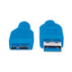 Manhattan  câble USB USB 3.2 Gen 1 (3.1 Gen 1) 2 m USB A Micro-USB B Bleu - 325424 Manhattan  câble USB USB 3.2 Gen 1 (3.1 Gen 1) 2 m USB A Micro-USB B Bleu - 325424