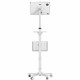 CTA Digital  chariot et support multimédia Blanc Tablette - PAD-MFSPL
