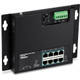 Trendnet  commutateur réseau Gigabit Ethernet (10/100/1000) Connexion Ethernet, supportant l'alimentation via ce port (PoE) Noir - TI-PG102F