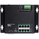 Trendnet  commutateur réseau Gigabit Ethernet (10/100/1000) Connexion Ethernet, supportant l'alimentation via ce port (PoE) Noir - TI-PG102F