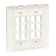 Tripp Lite  Plaque de commutation et obturateur Blanc - N080-212