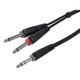 Monoprice  câble audio 3 m 6,35 mm TRS 2 x 6,35 mm TRS Noir - 601053